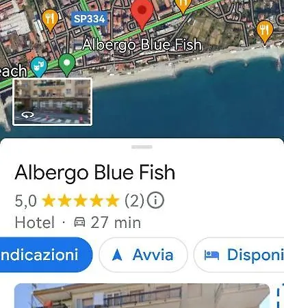 ホテル Blue Fish 2*